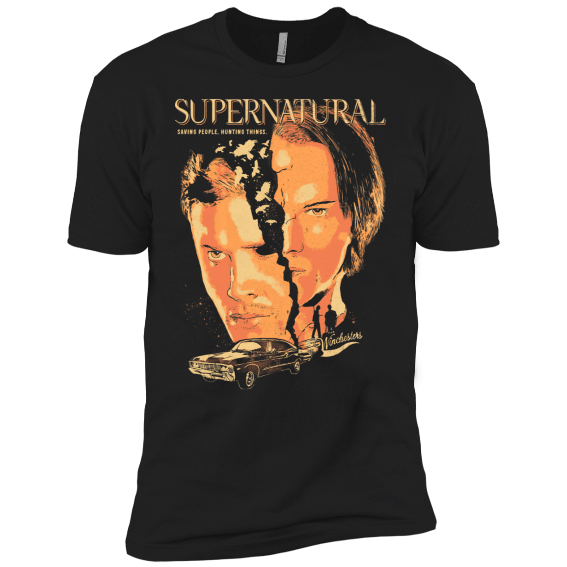 T-Shirts Black / YXS Supernatural Boys Premium T-Shirt