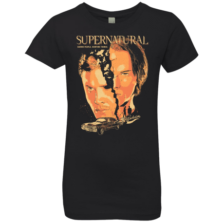 T-Shirts Black / YXS Supernatural Girls Premium T-Shirt