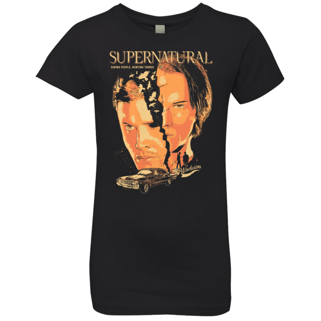 T-Shirts Black / YXS Supernatural Girls Premium T-Shirt