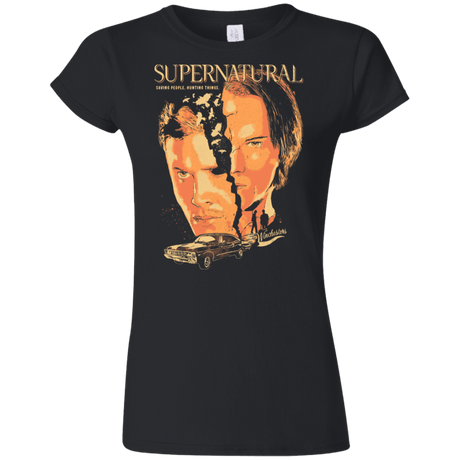 T-Shirts Black / S Supernatural Junior Slimmer-Fit T-Shirt