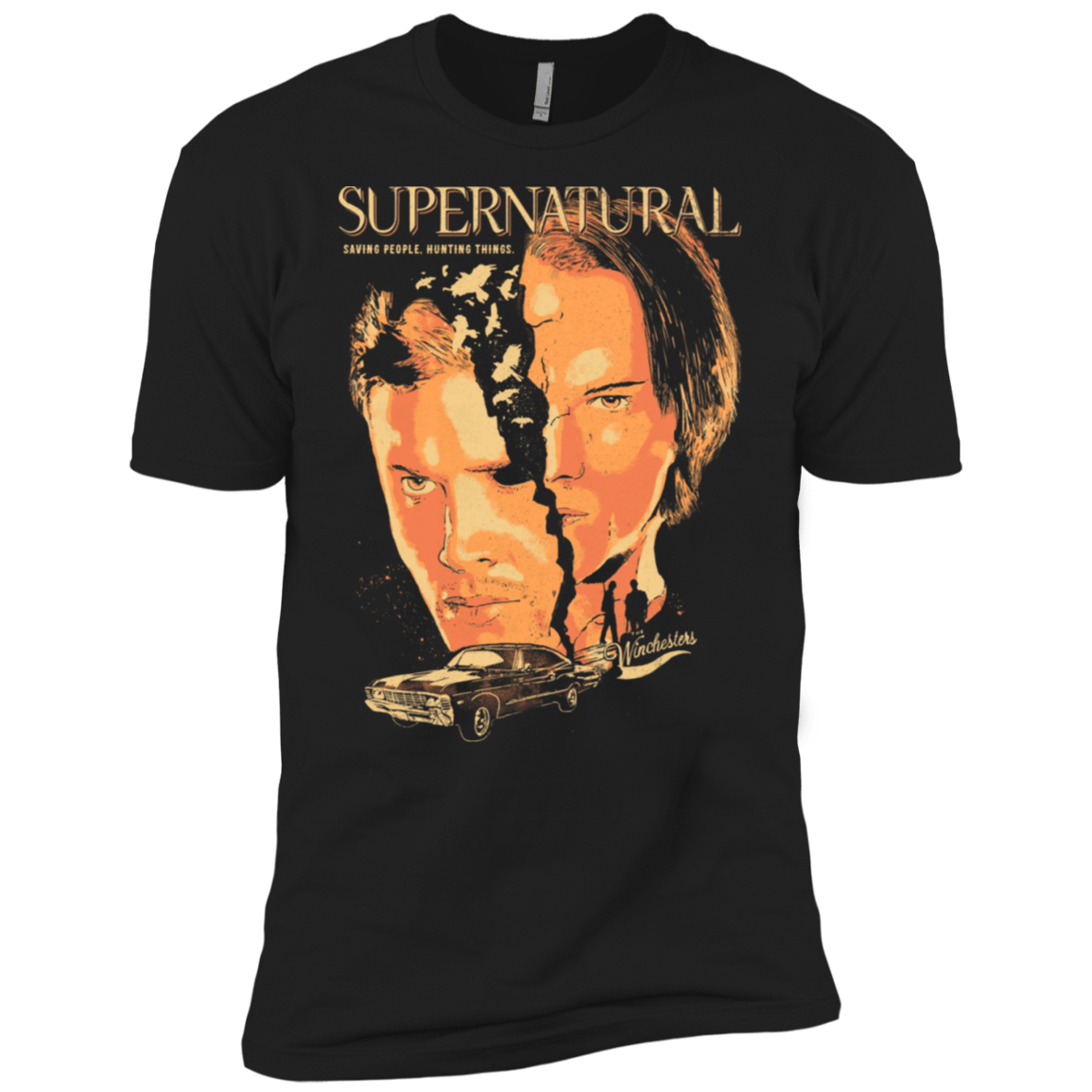 T-Shirts Black / X-Small Supernatural Men's Premium T-Shirt