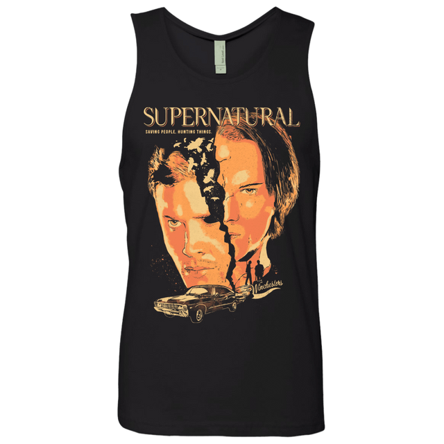 T-Shirts Black / S Supernatural Men's Premium Tank Top