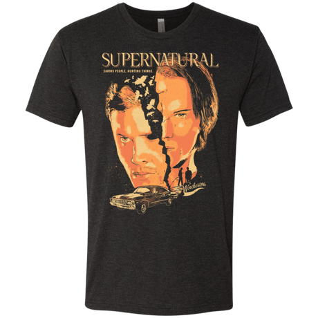 T-Shirts Vintage Black / S Supernatural Men's Triblend T-Shirt
