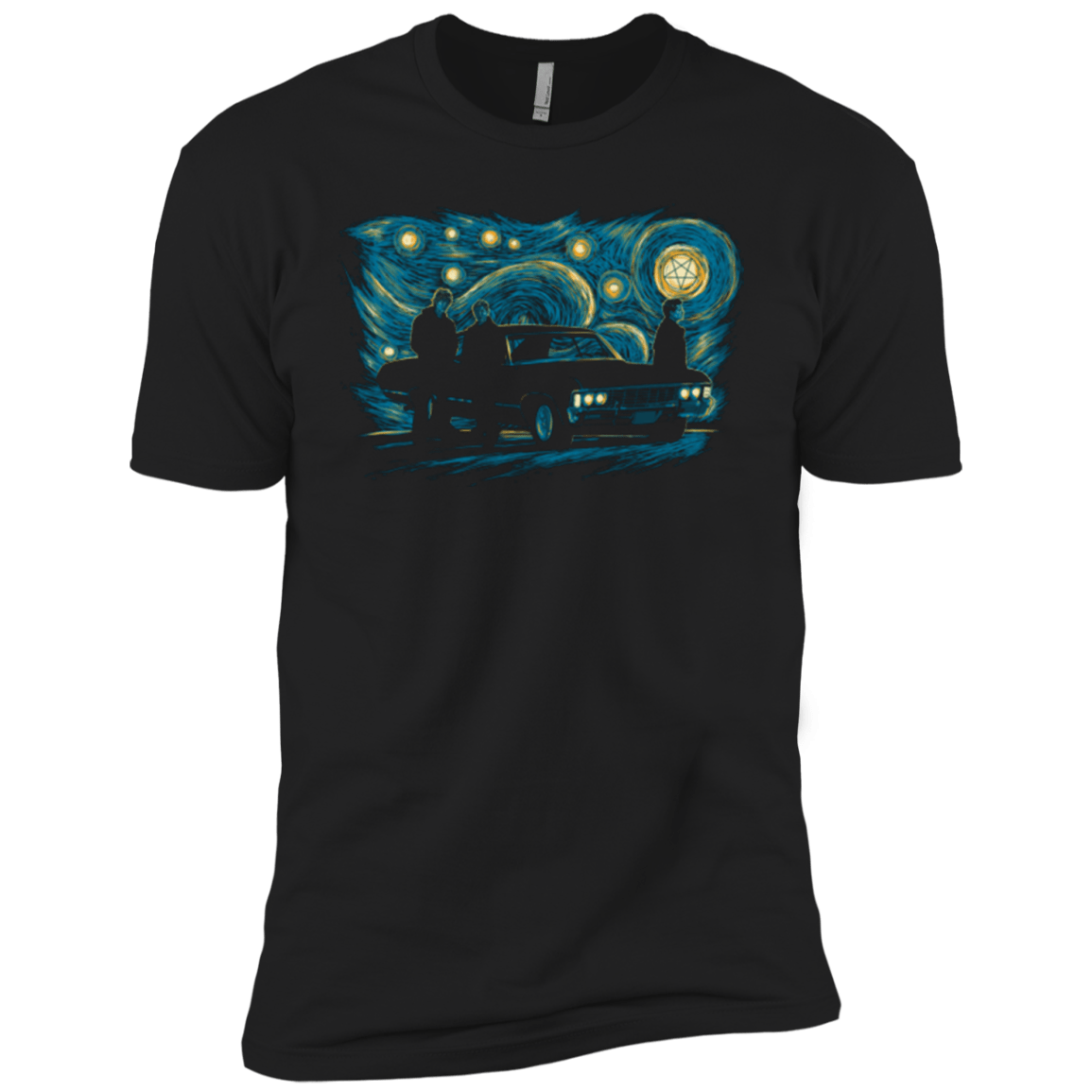 T-Shirts Black / YXS Supernatural Night Boys Premium T-Shirt