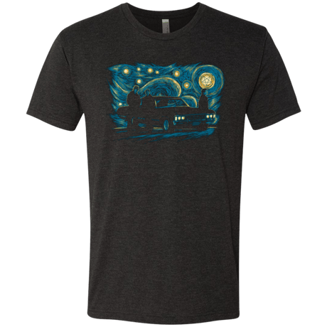 T-Shirts Vintage Black / Small Supernatural Night Men's Triblend T-Shirt