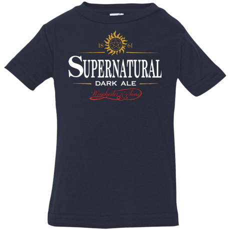 T-Shirts Navy / 6 Months Supernatural Stout Infant Premium T-Shirt