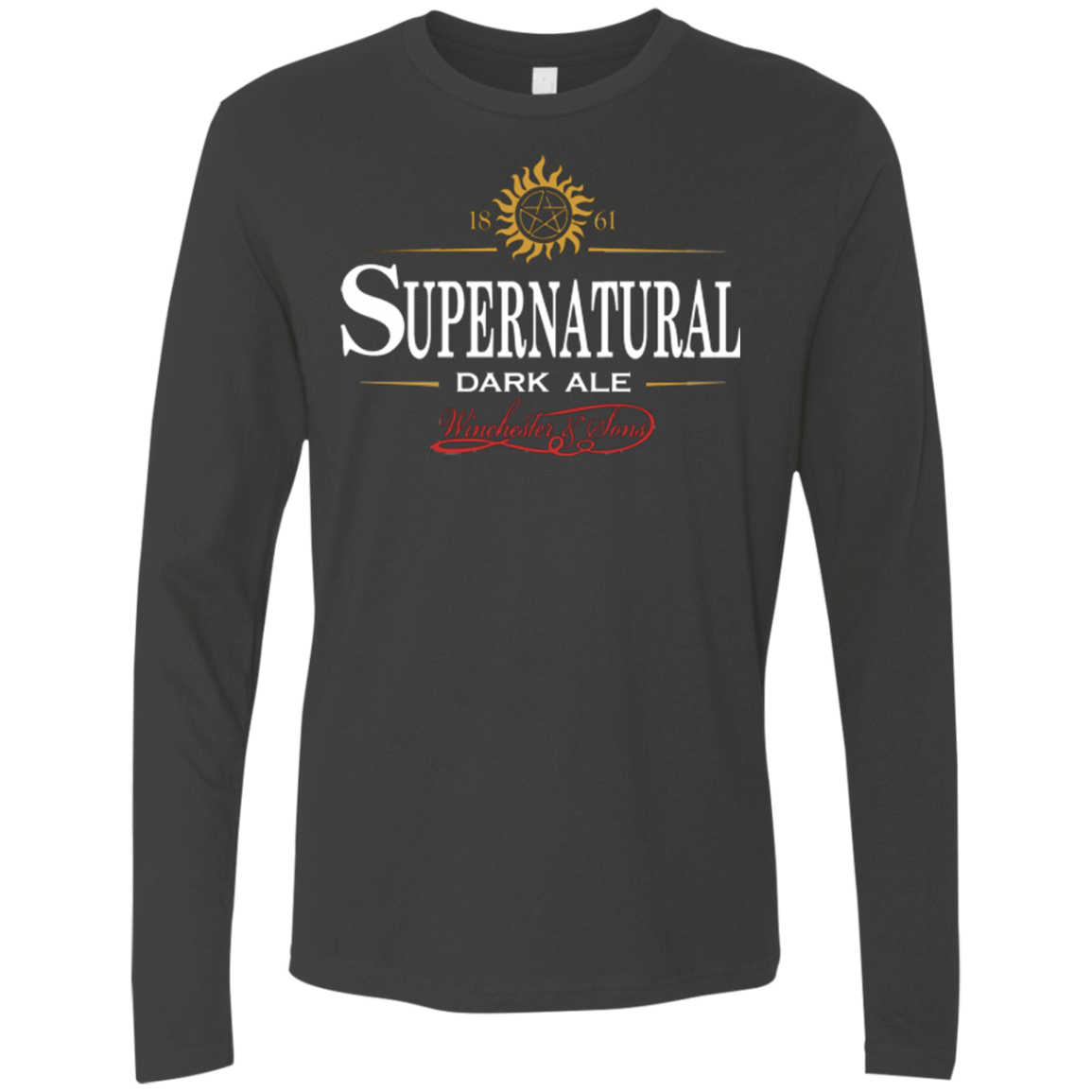 T-Shirts Heavy Metal / Small Supernatural Stout Men's Premium Long Sleeve