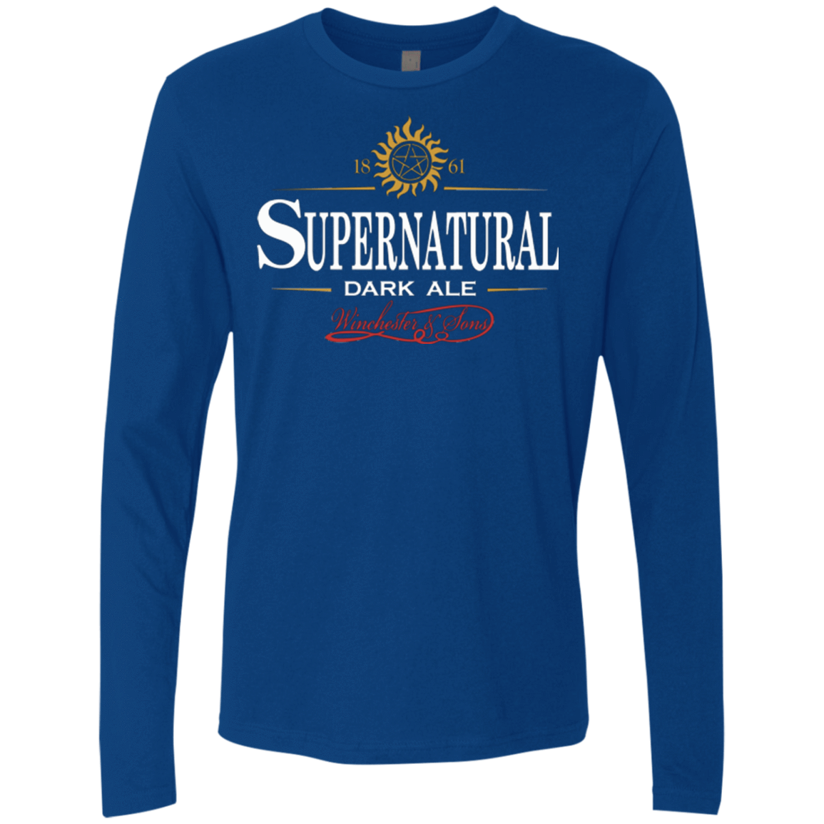 T-Shirts Royal / Small Supernatural Stout Men's Premium Long Sleeve