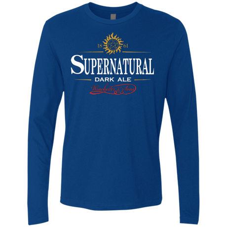 T-Shirts Royal / Small Supernatural Stout Men's Premium Long Sleeve