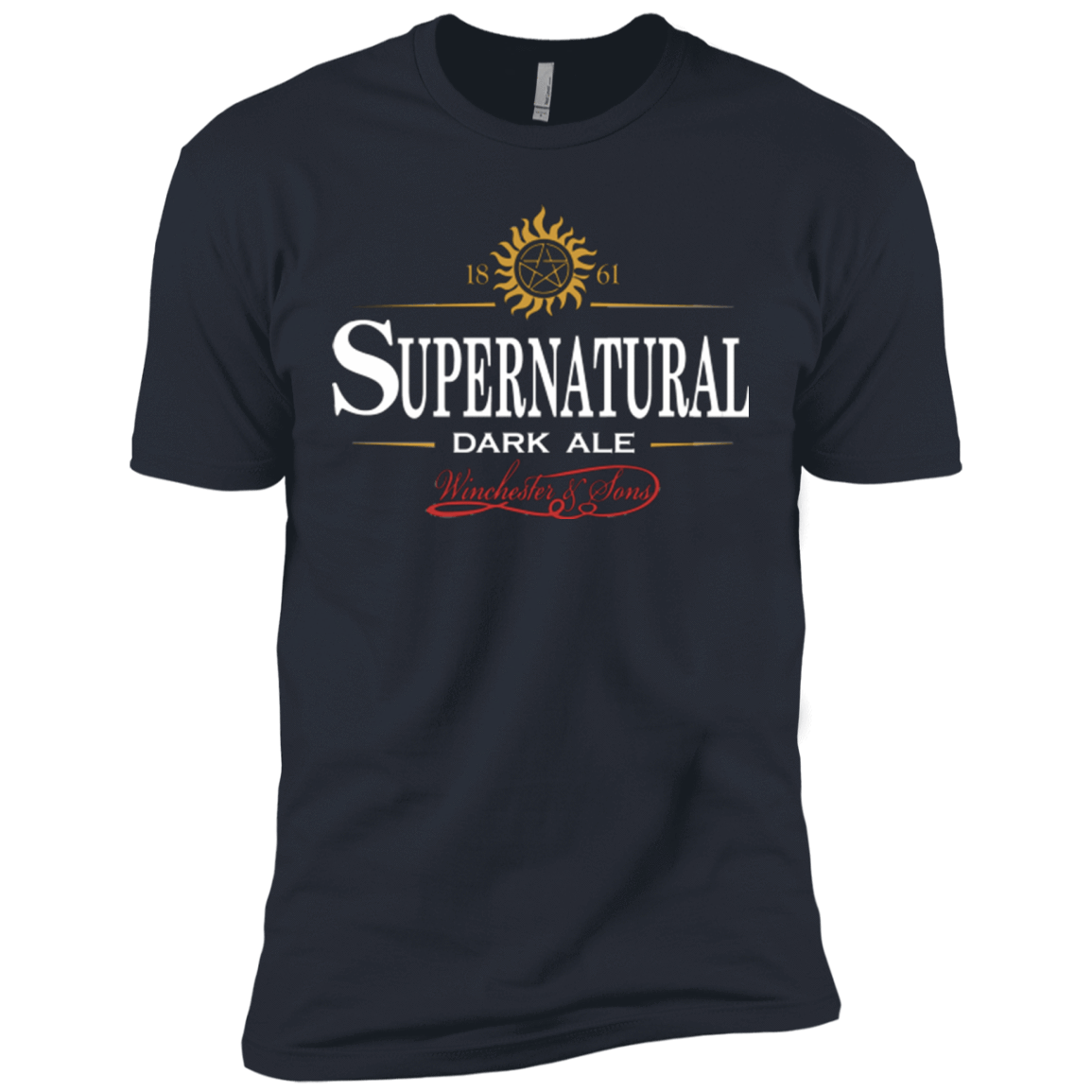 T-Shirts Indigo / X-Small Supernatural Stout Men's Premium T-Shirt