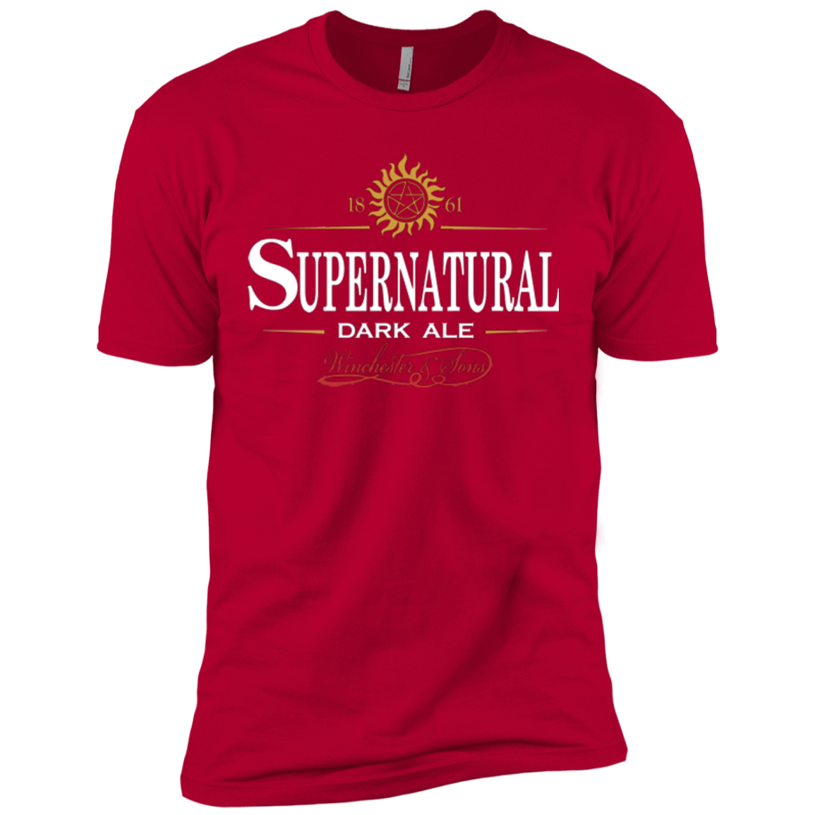 T-Shirts Red / X-Small Supernatural Stout Men's Premium T-Shirt