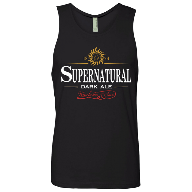 T-Shirts Black / Small Supernatural Stout Men's Premium Tank Top