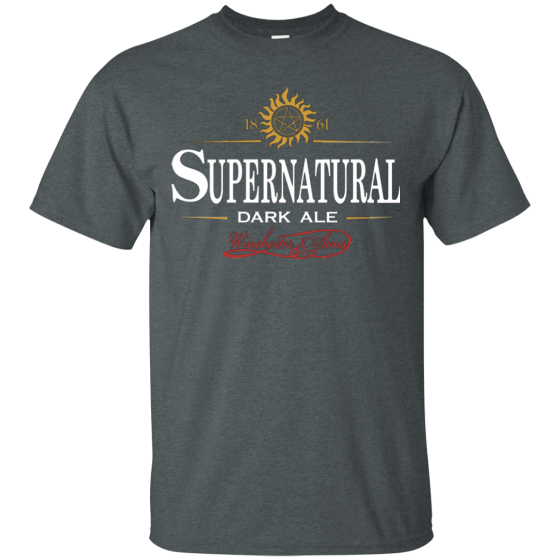 T-Shirts Dark Heather / Small Supernatural Stout T-Shirt