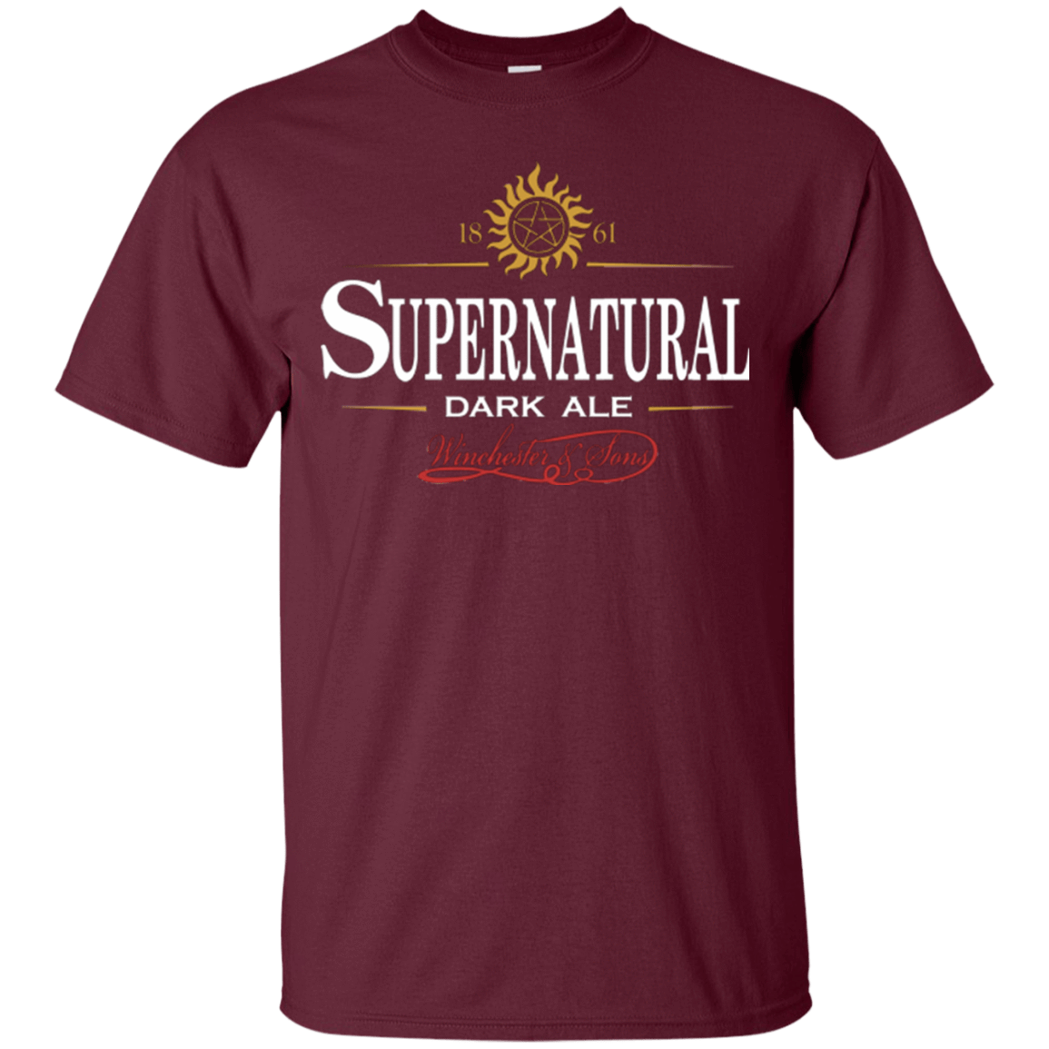T-Shirts Maroon / Small Supernatural Stout T-Shirt