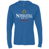 T-Shirts Vintage Royal / X-Small Supernatural Stout Triblend Long Sleeve Hoodie Tee