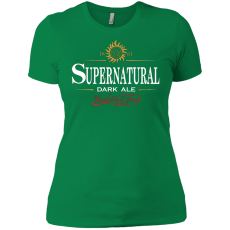 T-Shirts Kelly Green / X-Small Supernatural Stout Women's Premium T-Shirt