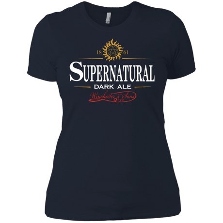 T-Shirts Midnight Navy / X-Small Supernatural Stout Women's Premium T-Shirt