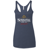 T-Shirts Vintage Navy / X-Small Supernatural Stout Women's Triblend Racerback Tank