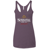 T-Shirts Vintage Purple / X-Small Supernatural Stout Women's Triblend Racerback Tank