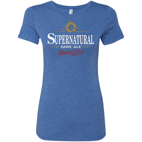 T-Shirts Vintage Royal / Small Supernatural Stout Women's Triblend T-Shirt