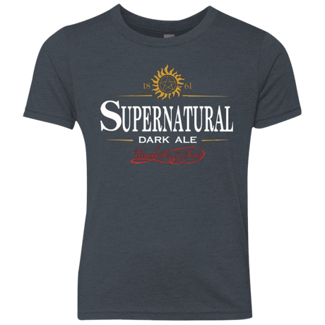 T-Shirts Vintage Navy / YXS Supernatural Stout Youth Triblend T-Shirt