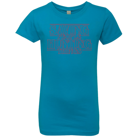 T-Shirts Turquoise / YXS Supernatural Things Girls Premium T-Shirt