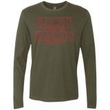 T-Shirts Military Green / Small Supernatural Things Men's Premium Long Sleeve