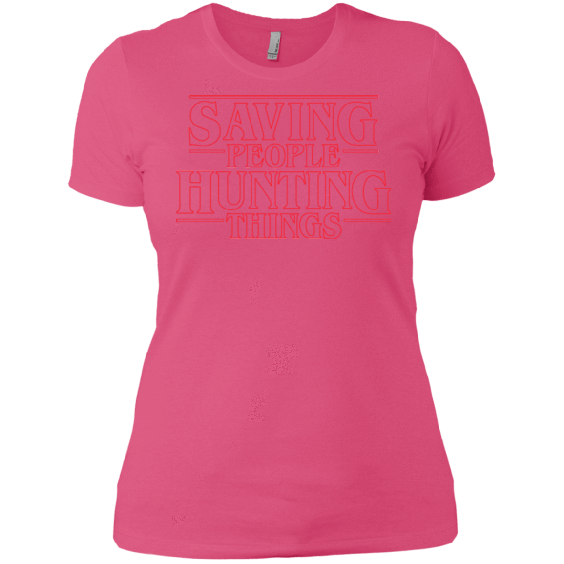 T-Shirts Hot Pink / X-Small Supernatural Things Women's Premium T-Shirt