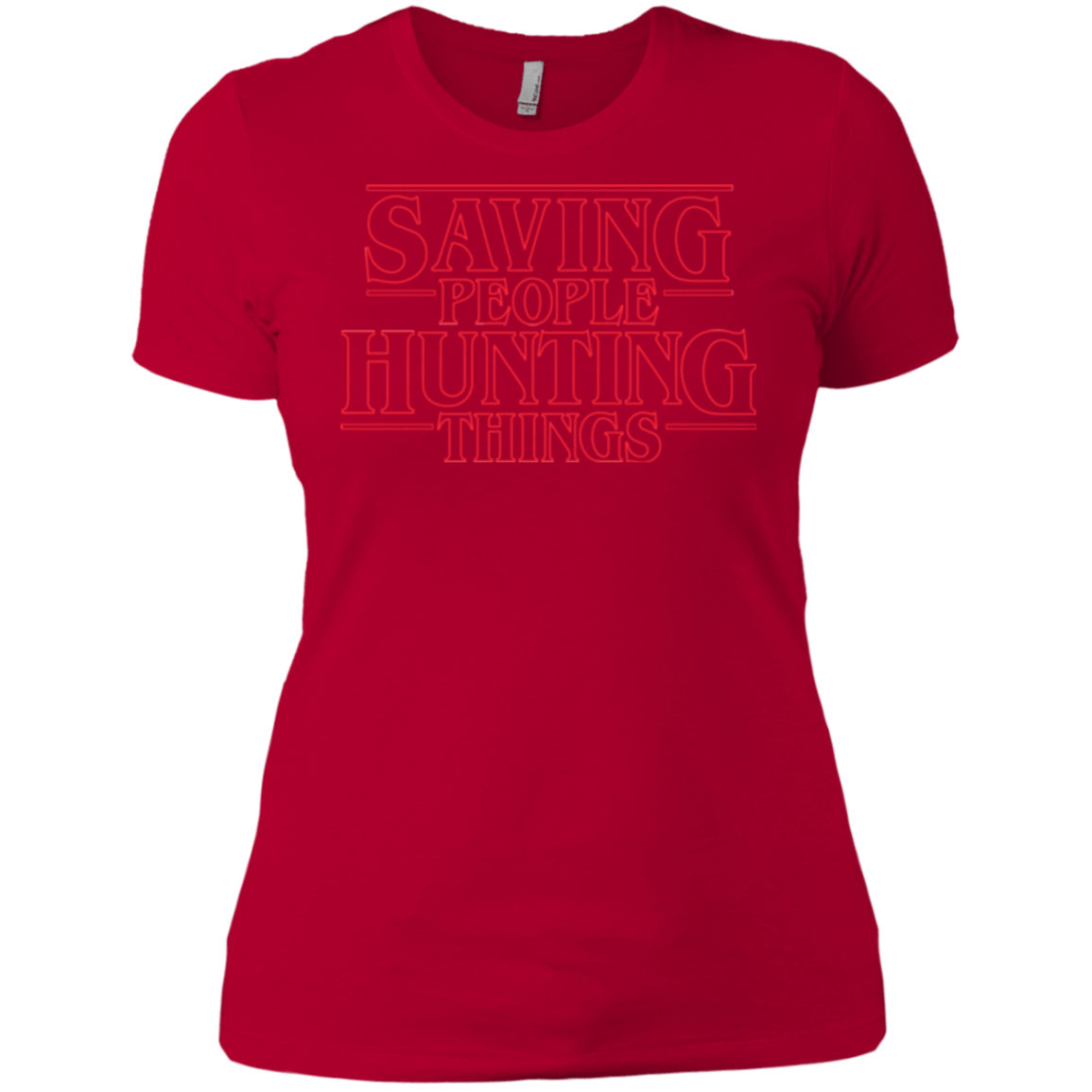 T-Shirts Red / X-Small Supernatural Things Women's Premium T-Shirt