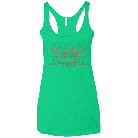 T-Shirts Envy / X-Small Supernatural Things Women's Triblend Racerback Tank