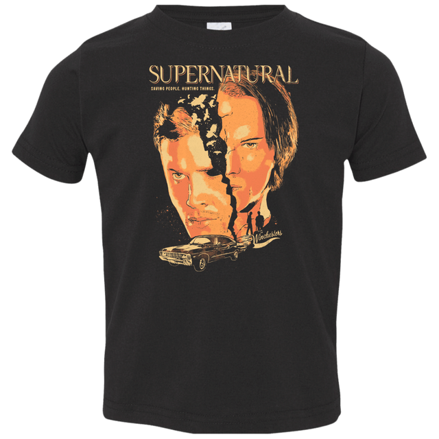 T-Shirts Black / 2T Supernatural Toddler Premium T-Shirt