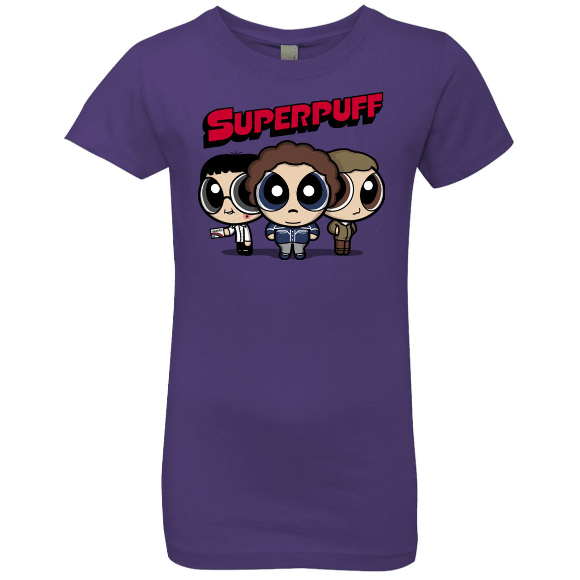 T-Shirts Purple Rush / YXS Superpuff Girls Premium T-Shirt