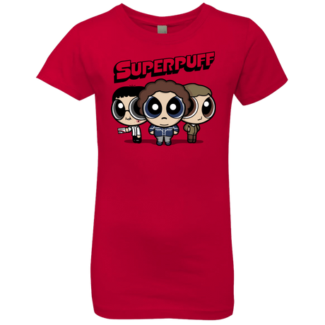 T-Shirts Red / YXS Superpuff Girls Premium T-Shirt
