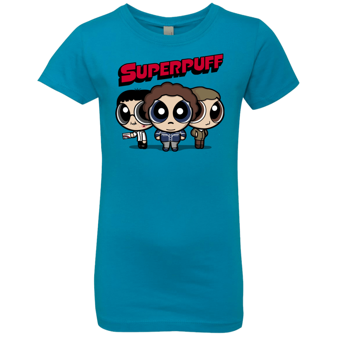 T-Shirts Turquoise / YXS Superpuff Girls Premium T-Shirt
