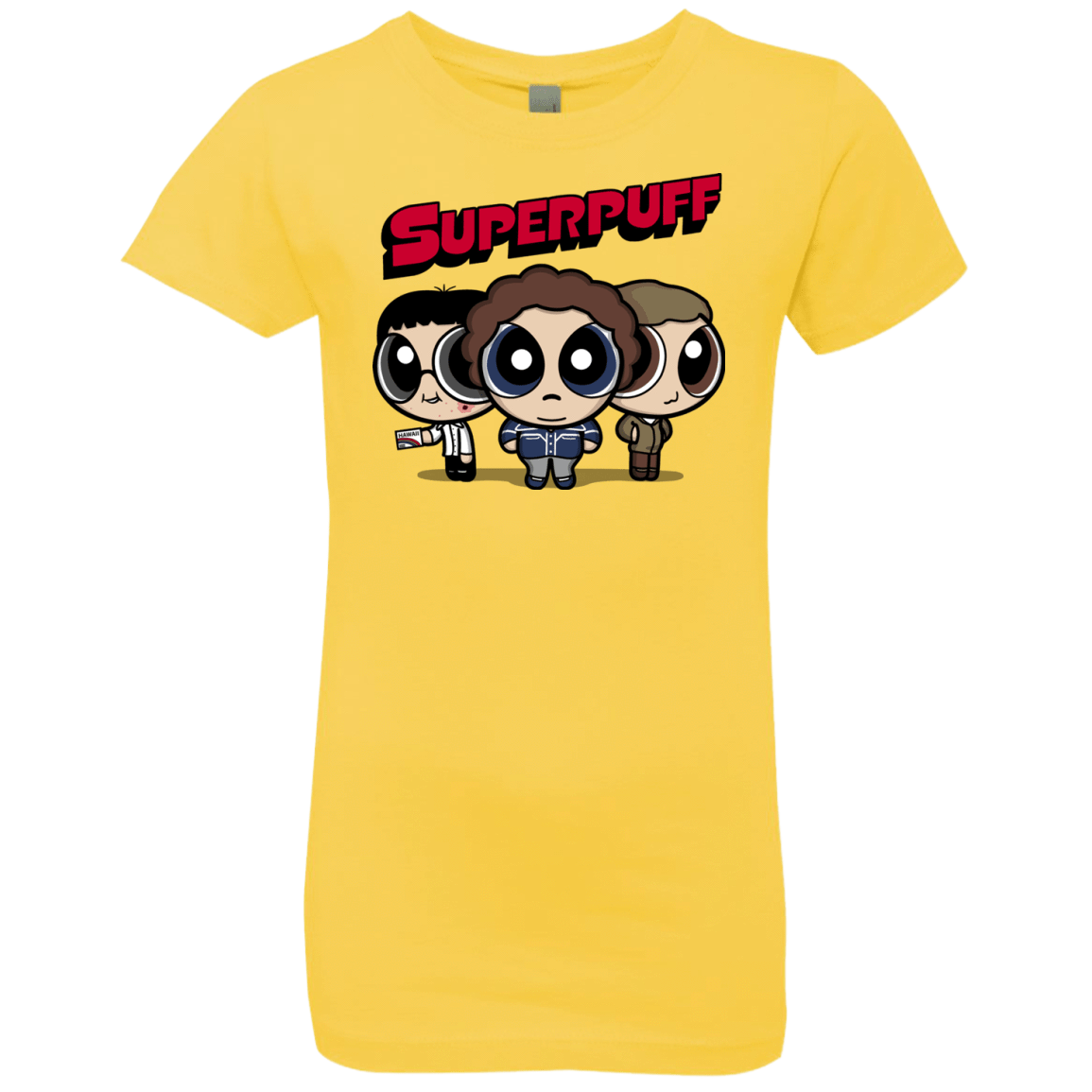 T-Shirts Vibrant Yellow / YXS Superpuff Girls Premium T-Shirt
