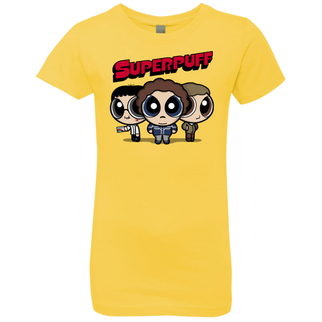 T-Shirts Vibrant Yellow / YXS Superpuff Girls Premium T-Shirt
