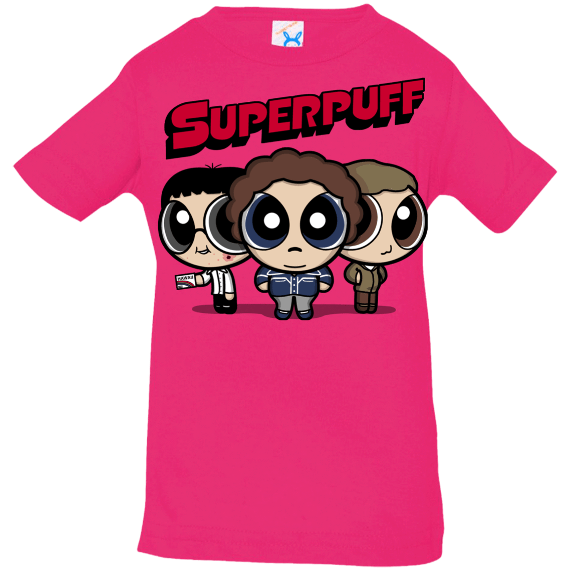 T-Shirts Hot Pink / 6 Months Superpuff Infant Premium T-Shirt