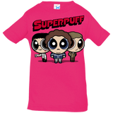 T-Shirts Hot Pink / 6 Months Superpuff Infant Premium T-Shirt