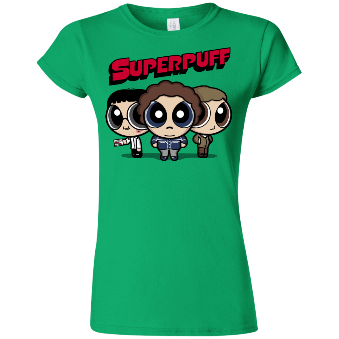 T-Shirts Irish Green / S Superpuff Junior Slimmer-Fit T-Shirt