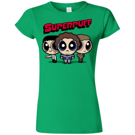 T-Shirts Irish Green / S Superpuff Junior Slimmer-Fit T-Shirt