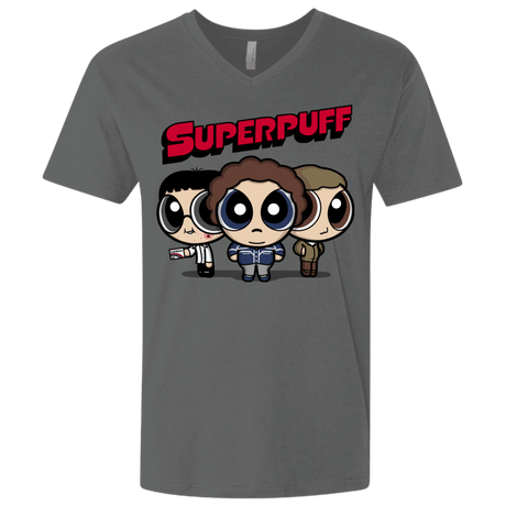 T-Shirts Heavy Metal / X-Small Superpuff Men's Premium V-Neck