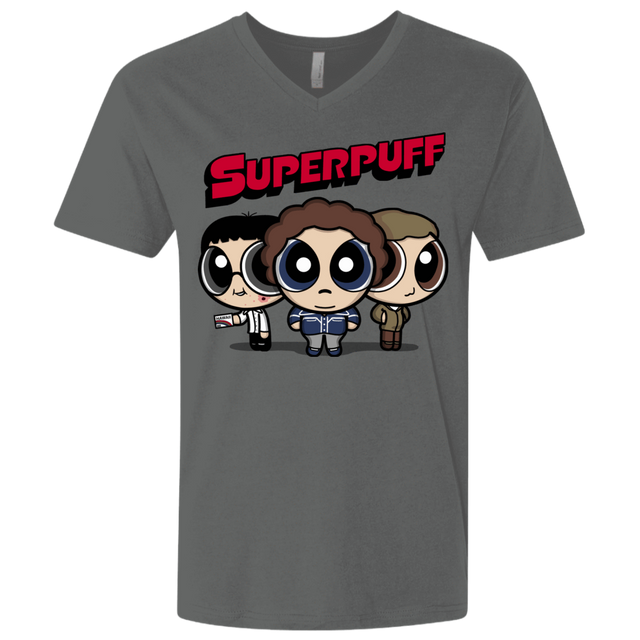 T-Shirts Heavy Metal / X-Small Superpuff Men's Premium V-Neck