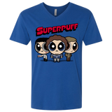 T-Shirts Royal / X-Small Superpuff Men's Premium V-Neck