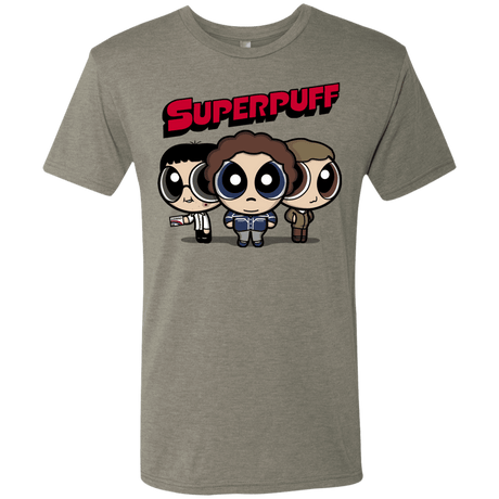 T-Shirts Venetian Grey / S Superpuff Men's Triblend T-Shirt