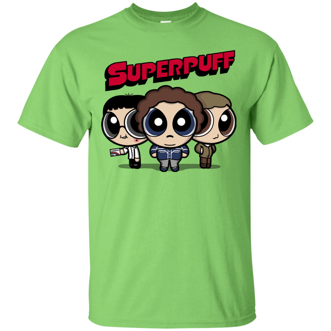T-Shirts Lime / S Superpuff T-Shirt