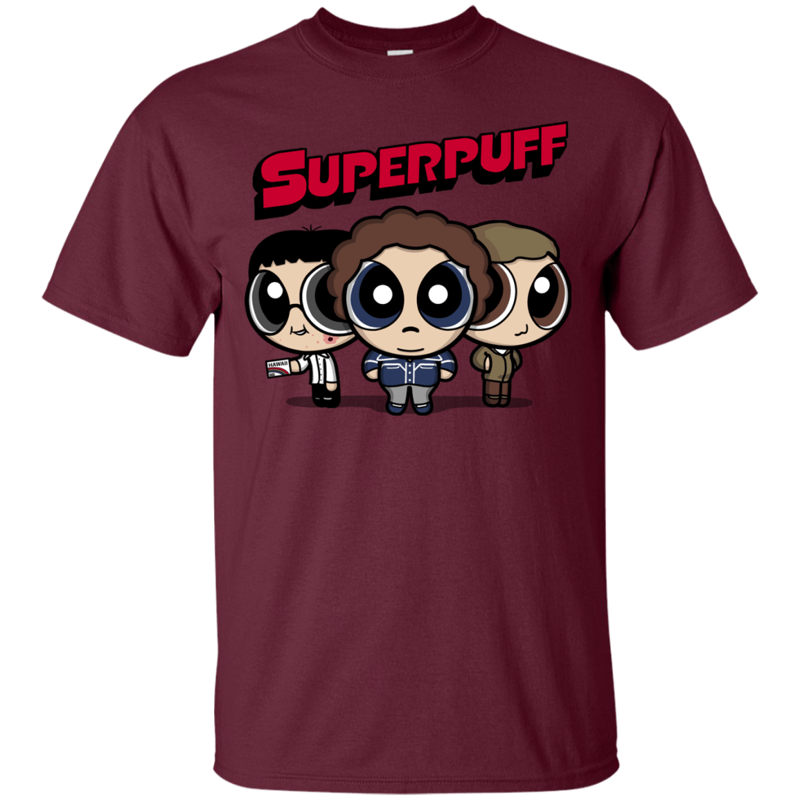 T-Shirts Maroon / S Superpuff T-Shirt