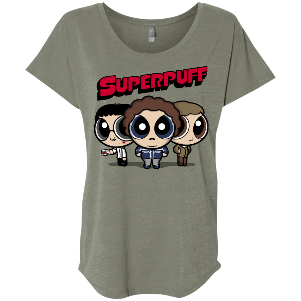 Superpuff Triblend Dolman Sleeve