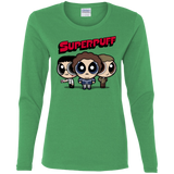 T-Shirts Irish Green / S Superpuff Women's Long Sleeve T-Shirt