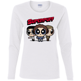 T-Shirts White / S Superpuff Women's Long Sleeve T-Shirt