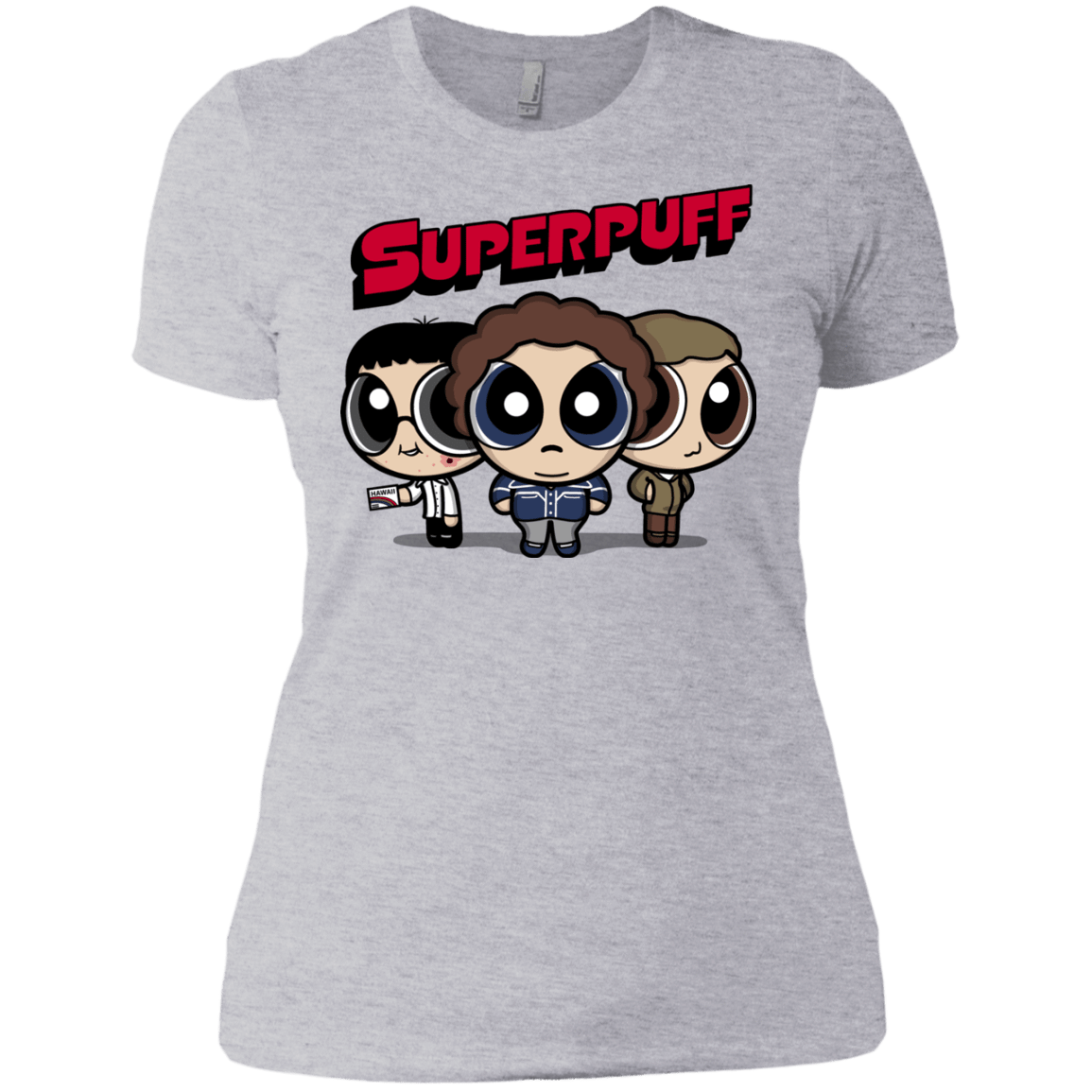 T-Shirts Heather Grey / X-Small Superpuff Women's Premium T-Shirt